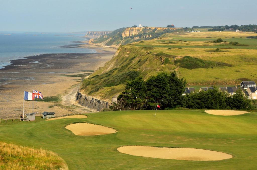Normandy'S Green By The Sea Port-en-Bessin-Huppain Exteriör bild